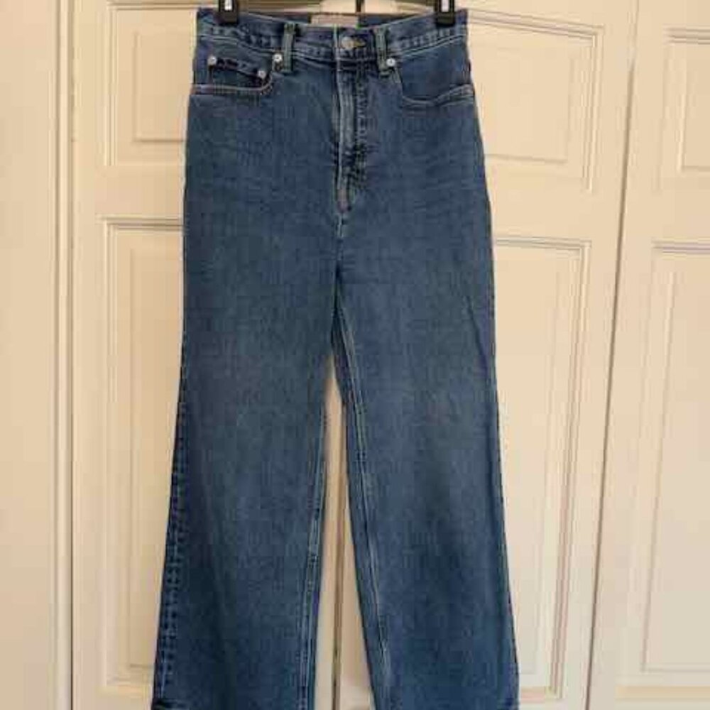 Everlane Way High Sailor Jean Size 26